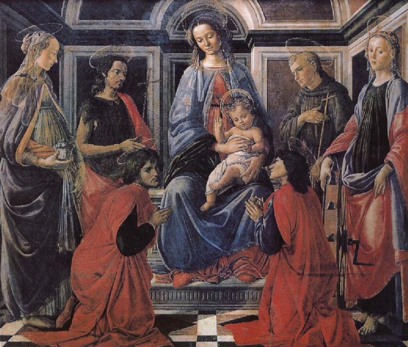 Sandro Botticelli Son with the people of Our Lady of Latter-day Saints